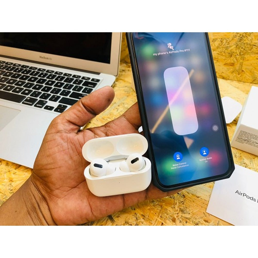 Apple Airpods (ANC) (6 Months Replace Warranty) + Fit Band & Silicon Cover FREE - Tech Tribes