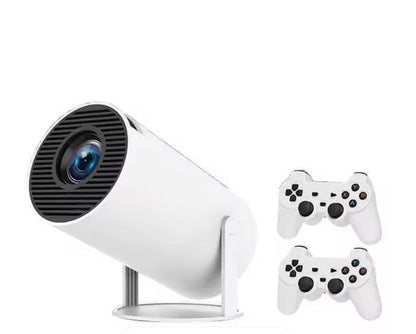 Video Game Consoles Android11 System Intelligent Projector 1080p Home Projector 64GB 20000+ Games | 12000 lumens