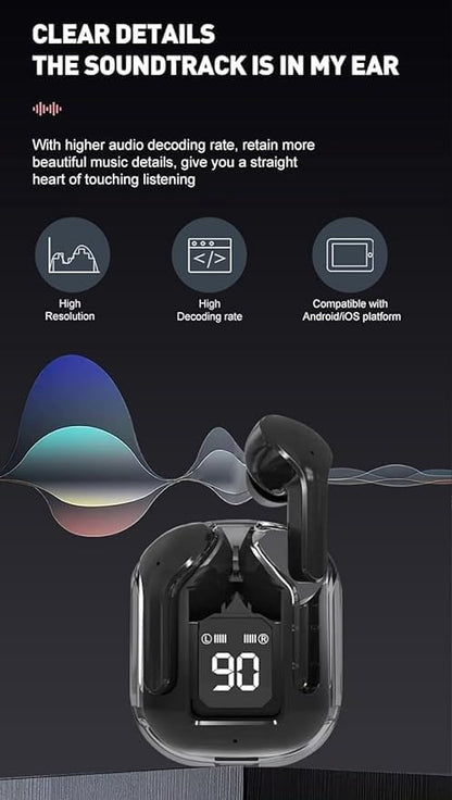 TWS Ultra Pods - Transparent Design Ear Buds with Noise Cancelling - Tech Tribes