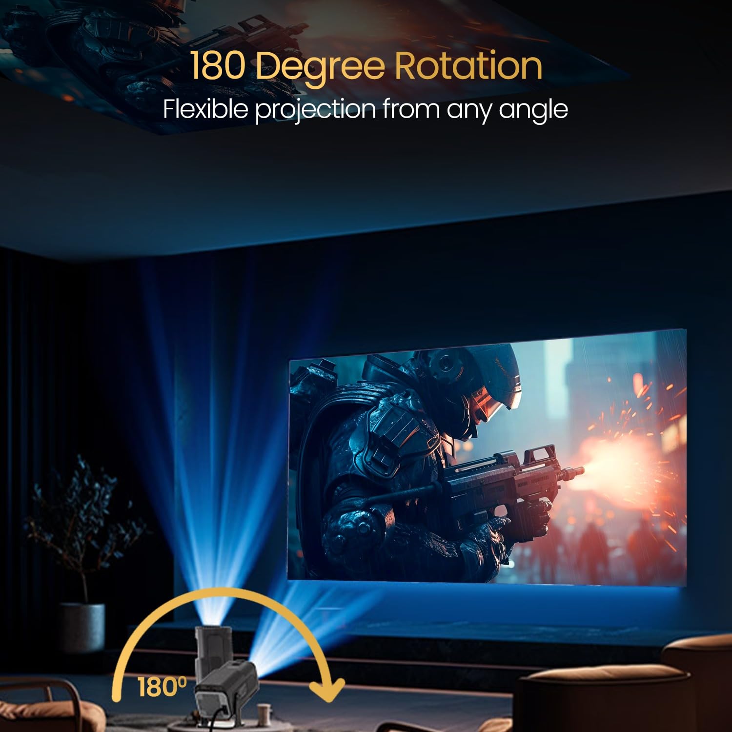 HY320 Mini 4K Projector - Tech Tribes