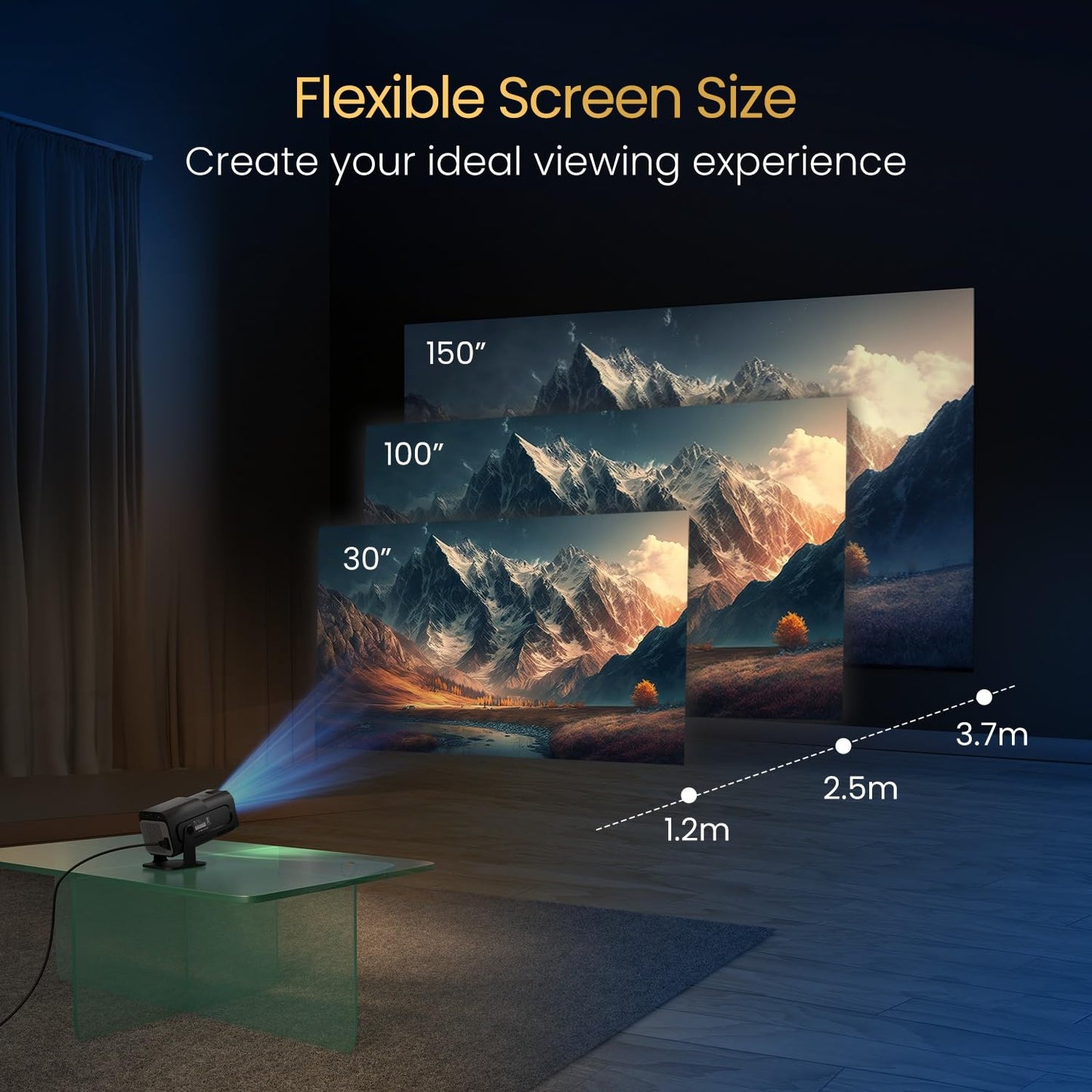 HY320 Mini 4K Projector - Tech Tribes