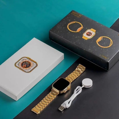 Series 8 Ultra Golden Smartwatch