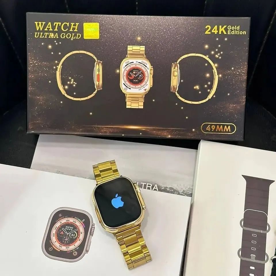 Series 8 Ultra Golden Smartwatch