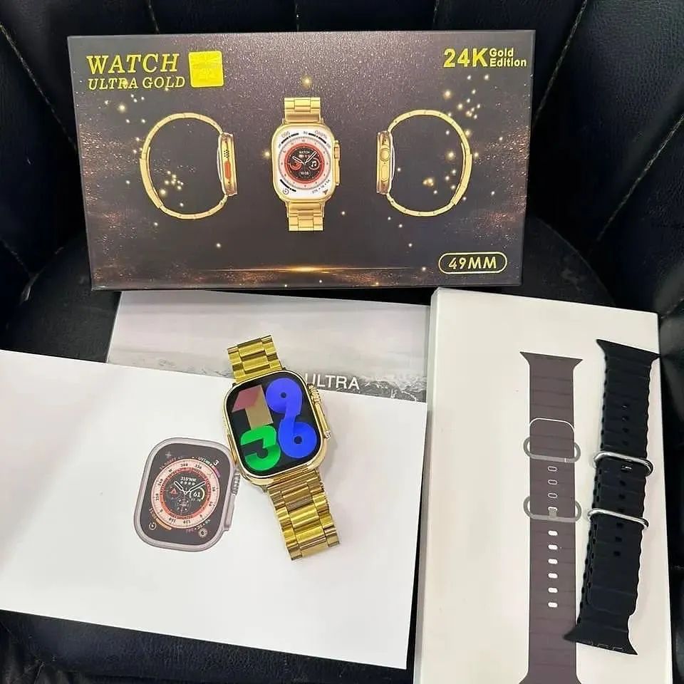 Series 8 Ultra Golden Smartwatch