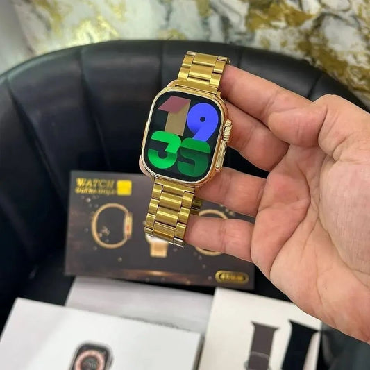 Series 8 Ultra Golden Smartwatch