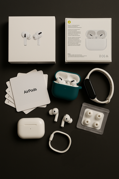 Airpods (ANC)+ Fit Band & Black Silicon Cover FREE