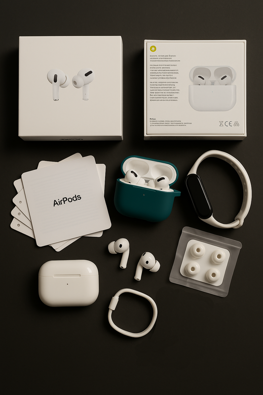 Airpods (ANC)+ Fit Band & Black Silicon Cover FREE
